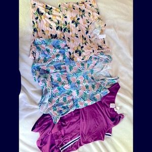 3 pack summer pajamas/lounge sets